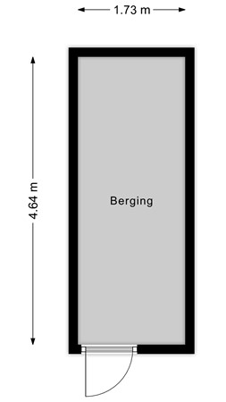 Plattegrond - Roebroekweg 114, 6414 BE Heerlen - 179772829_roebroekweg_114_berging_first_design_20251126_2f94c7.jpg
