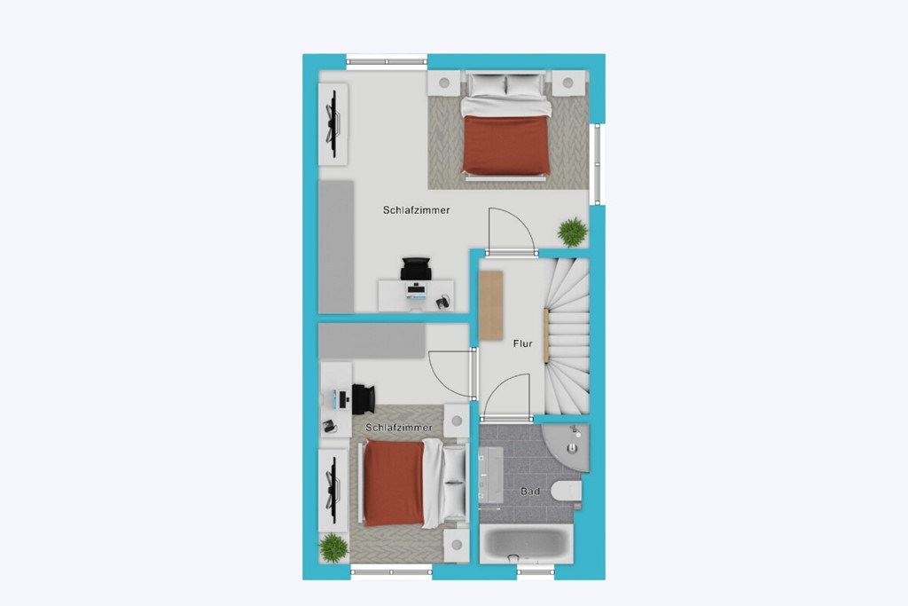 mediumsize floorplan