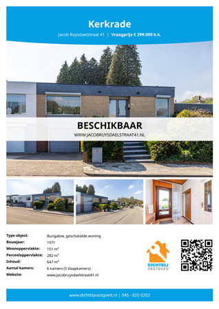 Brochure - brochure-jacob-ruysdaelstraat-41-kerkrade (1).pdf - Jacob Ruysdaelstraat 41, 6464 CC Kerkrade