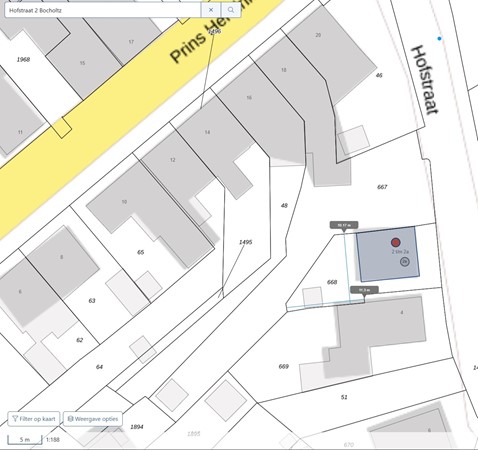 Plattegrond - Hofstraat 2, 6351 BD Bocholtz - Tuin.jpg