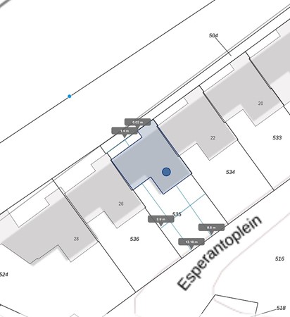 Plattegrond - Esperantoplein 24, 6311 AC Ransdaal - Tuin.jpg