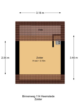 Binnenweg 112, 2101 JN Heemstede - Binnenweg 114_zolder.jpg