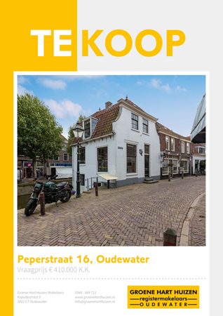 Brochure preview - Peperstraat 16, 3421 AM OUDEWATER (1)