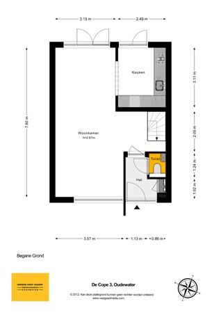 De Cope 3, 3421 XK Oudewater - Begane grond - 2D.jpg