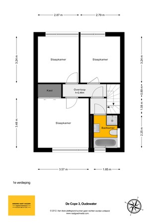 De Cope 3, 3421 XK Oudewater - 1e etage - 2D.jpg
