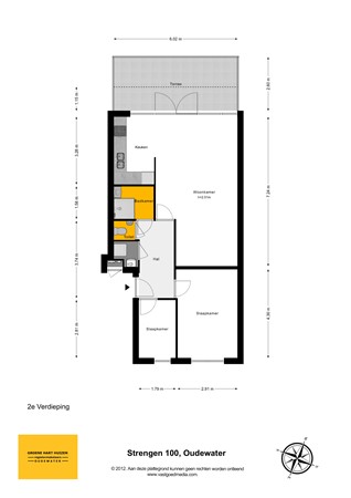 Strengen 100, 3421 JT Oudewater - 2e etage - 2D.jpg