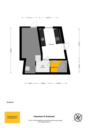 Peperstraat 16, 3421 AM Oudewater - Souterrain.jpg