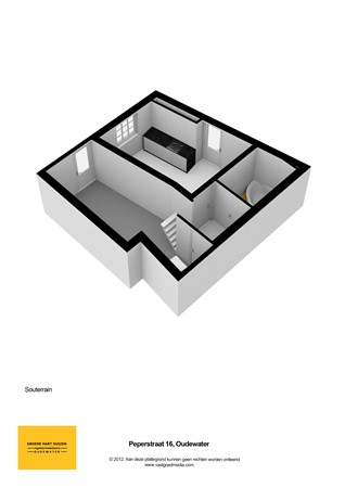 Peperstraat 16, 3421 AM Oudewater - Souterrain 3D.jpg