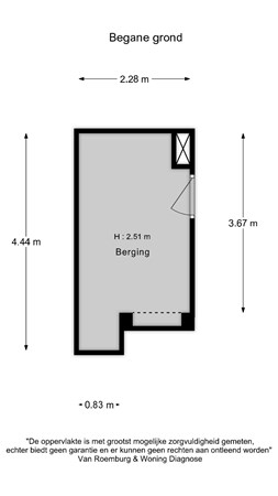 Floorplan - Tuinstraat 244, 1015 PK Amsterdam