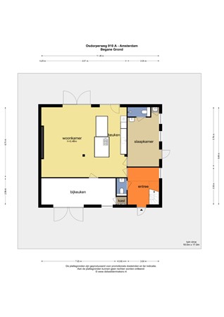 Floorplan - Osdorperweg 910A, 1067 TD Amsterdam