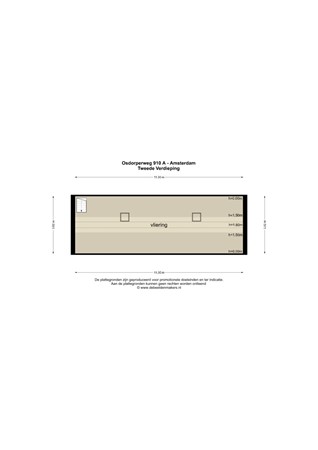 Floorplan - Osdorperweg 910A, 1067 TD Amsterdam