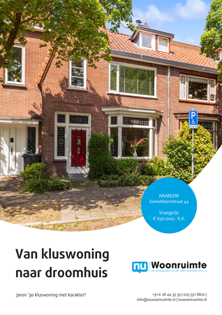 Brochure preview - Brochure Zonnebloemstraat 44 - Haarlem.pdf
