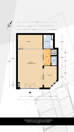 Floorplan - Nieuwe Haven 141A, 3117 AA Schiedam