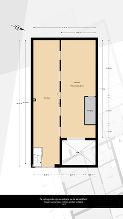 Floorplan - Hongkongstraat 64, 3047 BS Rotterdam
