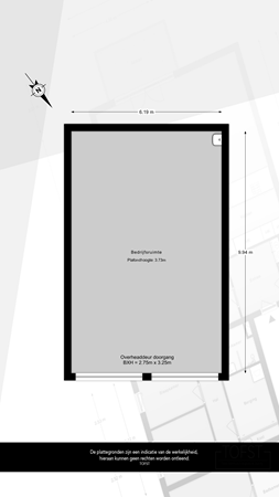 Floorplan - Naaldwijkseweg 83, 2291 PA Wateringen