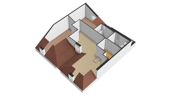 Floorplan - Hoogstraat 144A, 3131 BR Vlaardingen