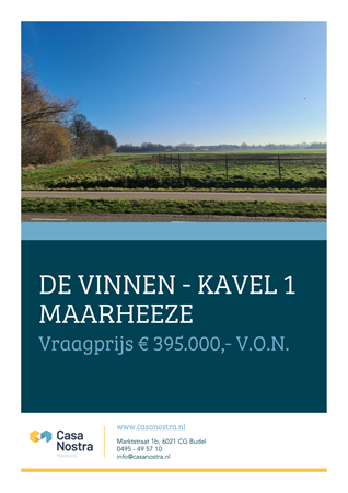 Brochure preview - De Vinnen kavel 1 0-ong, 6026 PZ MAARHEEZE (2)