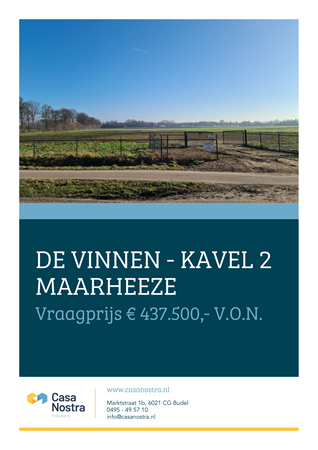 Brochure preview - De Vinnen kavel 2 0-ong, 6026 PZ MAARHEEZE (2)