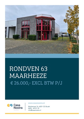 Brochure preview - Rondven 63, 6026 PX MAARHEEZE (1)