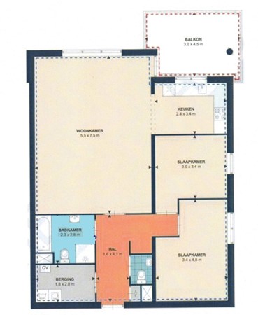 Jan van der Croonstraat 91, 6001 AH Weert - Plattegrond.jpg