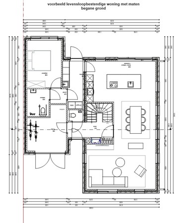 Heistraat, 6028 RE Gastel - Voorbeeld levensloopbestendige woning begane grond met maten.jpg