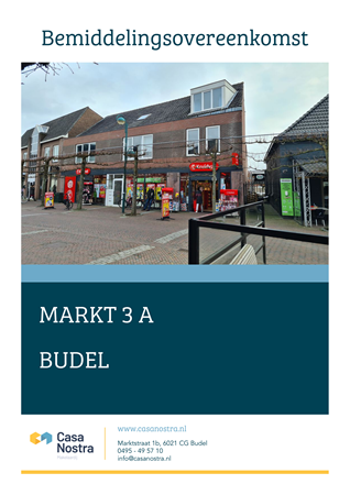 Brochure preview - Markt 3-A, 6021 CD BUDEL (1)