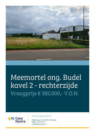 Brochure preview - Meemortel kavel 2 0-ong, 6021 BUDEL (1)