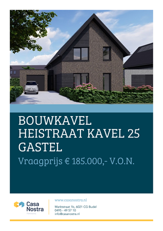 Brochure preview - Heistraat - kavel 25 0-ong, 6028 RE GASTEL (1)