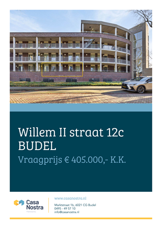 Brochure preview - Willem II Straat 12-C, 6021 EB BUDEL (1)