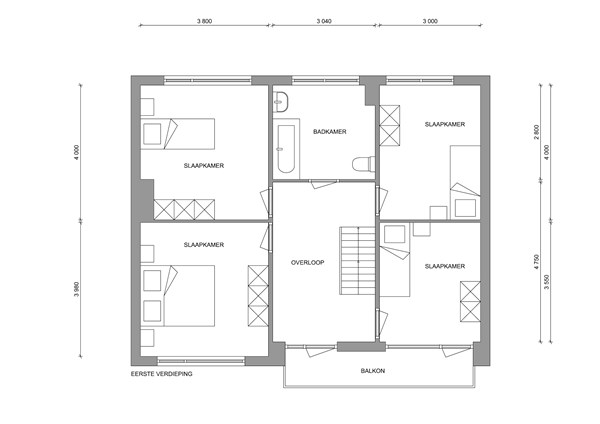 Meidoornstraat 2, 6021 AZ Budel - Meidoornstraat 2 eerste verdieping.jpg