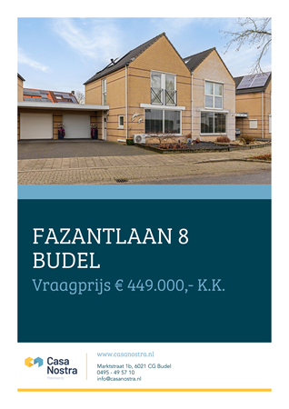 Brochure preview - Fazantlaan 8, 6021 ZG BUDEL (1)