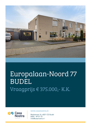 Brochure preview - Europalaan-Noord 77, 6021 EG BUDEL (1)