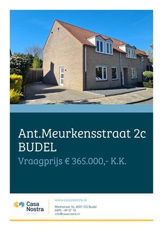 Brochure preview - Antoon Meurkensstraat 2-C, 6021 LC BUDEL (1)
