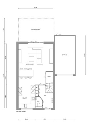 De Reumer 7, 6027 SC Soerendonk - De Reumer 7 begane grond.jpg