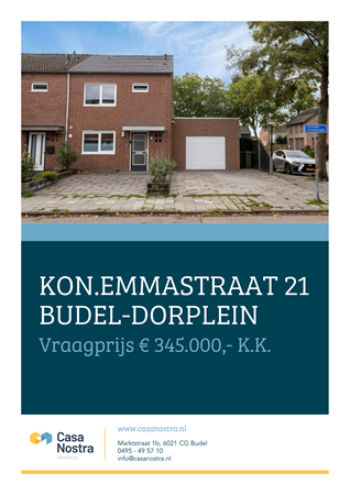Brochure preview - Koningin Emmastraat 21, 6024 BE BUDEL-DORPLEIN (1)