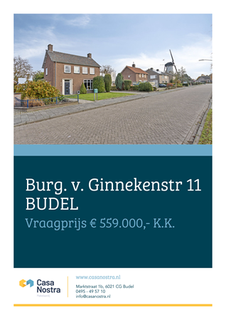 Brochure preview - Burgemeester van Ginnekenstraat 11, 6021 AH BUDEL (1)