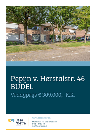 Brochure preview - Pepijn van Herstalstraat 46, 6021 BT BUDEL (1)