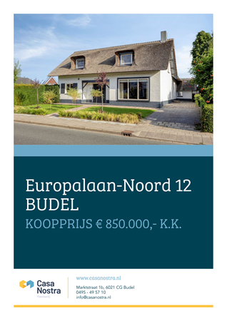 Brochure preview - Europalaan-Noord 12, 6021 EH BUDEL (1)