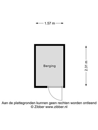 Zuidvliet 390, 8921 ET Leeuwarden - 452720_2D_Berging_Zuidvliet_390_Leeuwarden_02.jpg