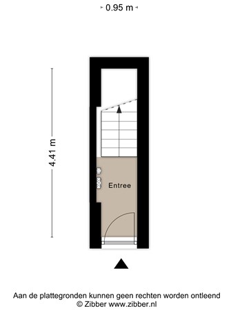 Bergstraat 72A, 9717 LV Groningen - 470878_2D_Begane_grond_Bergstraat_72_a_Groningen_01.jpg