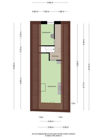 Bergstraat 72A, 9717 LV Groningen - 470878_2D_Tweede_Verdieping_Bergstraat_72_a_Groningen_03.jpg