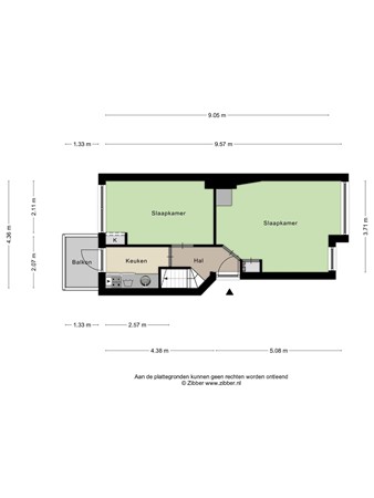 Kortenaerstraat 9AK1, 9726 HJ Groningen - 063_2160.jpg