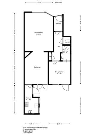 Van Swinderenstraat 42, 9714 HG Groningen - Plattegrond begane grond.jpeg