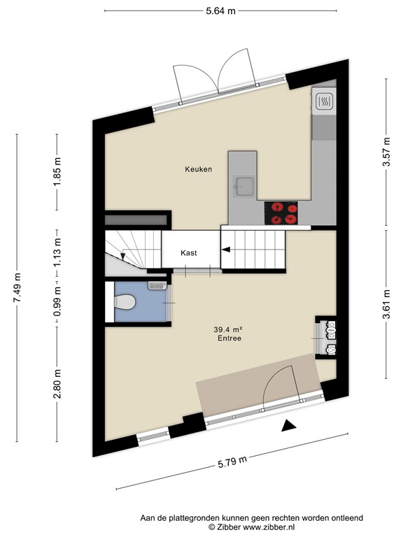 mediumsize floorplan