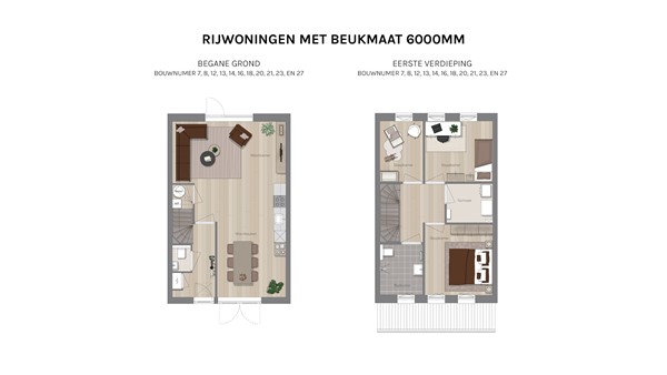 Floorplan - Brandrood Bouwnummer 16, 9613 DL Meerstad