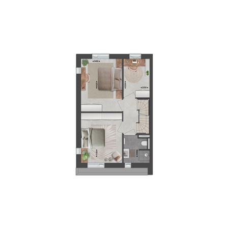 Floorplan - Gastlaan Bouwnummer 10, 9801 AL Zuidhorn