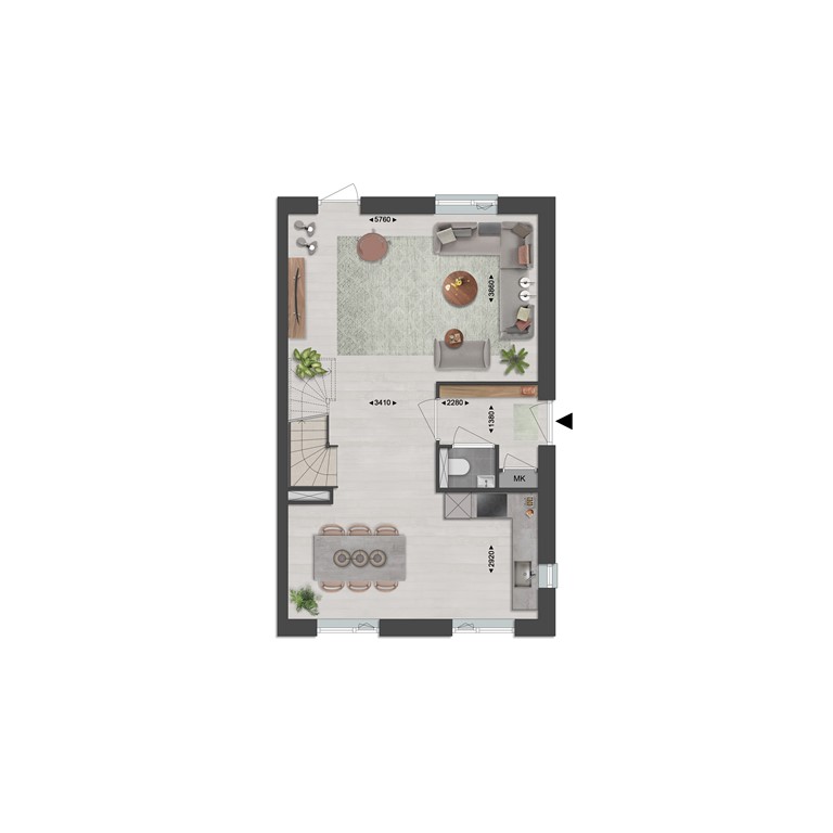 mediumsize floorplan