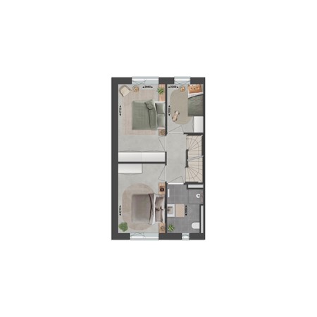 Floorplan - Gastlaan Bouwnummer 32, 9801 AL Zuidhorn