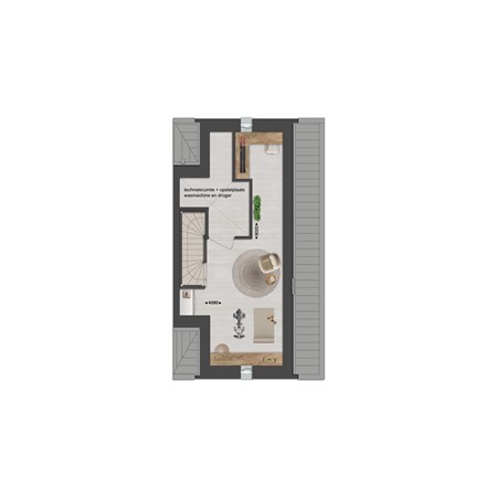 Floorplan - Gastlaan Bouwnummer 33, 9801 AL Zuidhorn