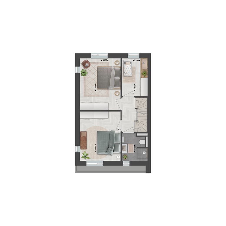 mediumsize floorplan